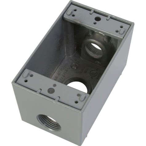 1 gang electrical box for sale|1 inch deep outlet box.